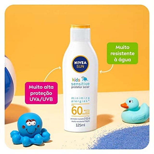 Protetor Solar Nivea Sun Kids Sensitive 3