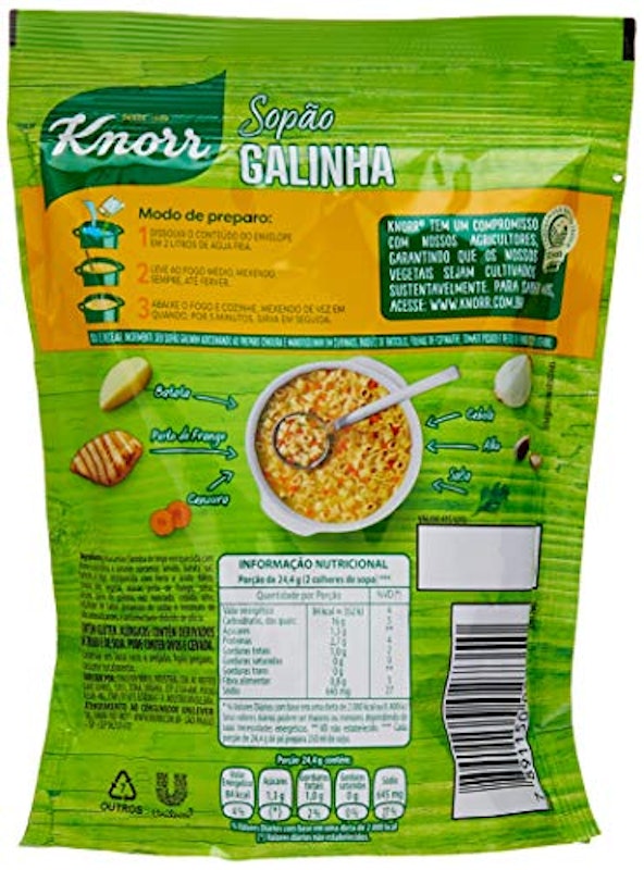 Sopão Knorr Galinha mais Macarrão 2