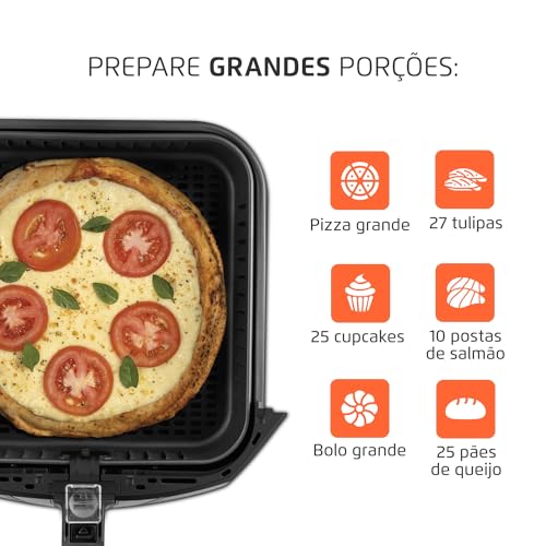 Fritadeira Sem Óleo Air Fryer 8 L 3