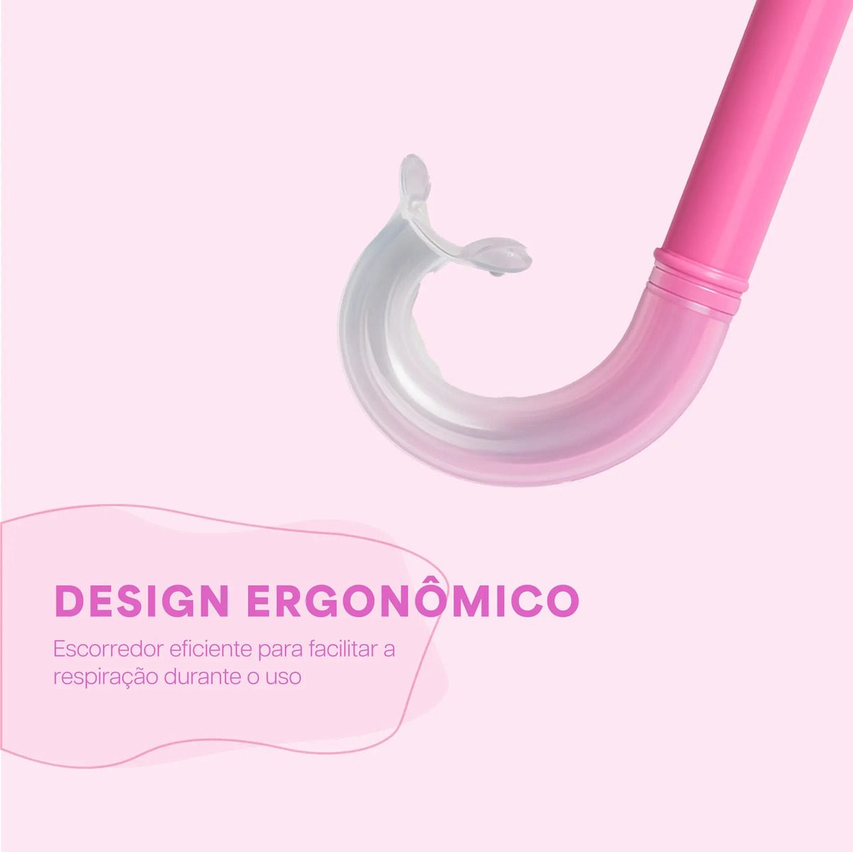 Máscara de Mergulho Infantil JustGoFit com Snorkel 4