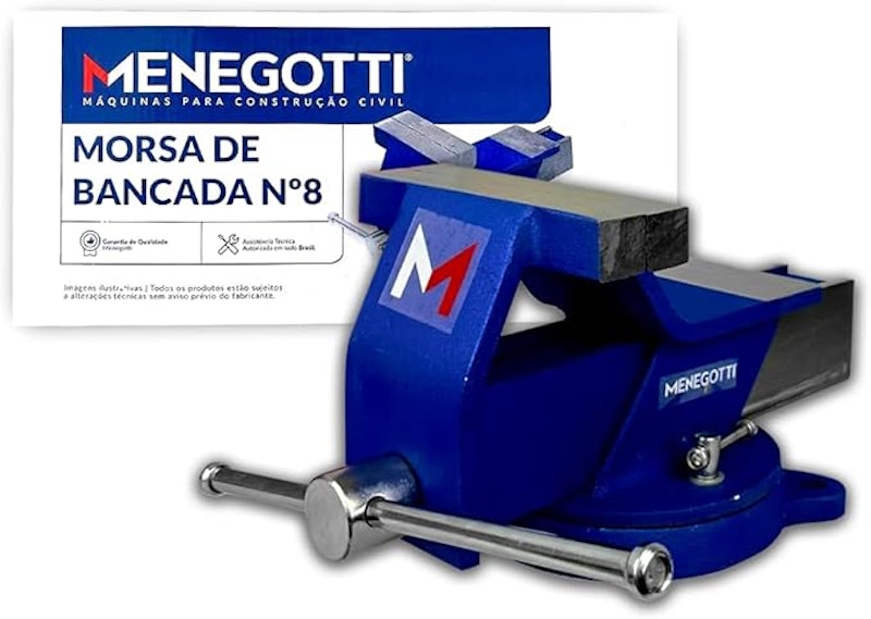 Morsa de Bancada N.08 – Base Giratória 1