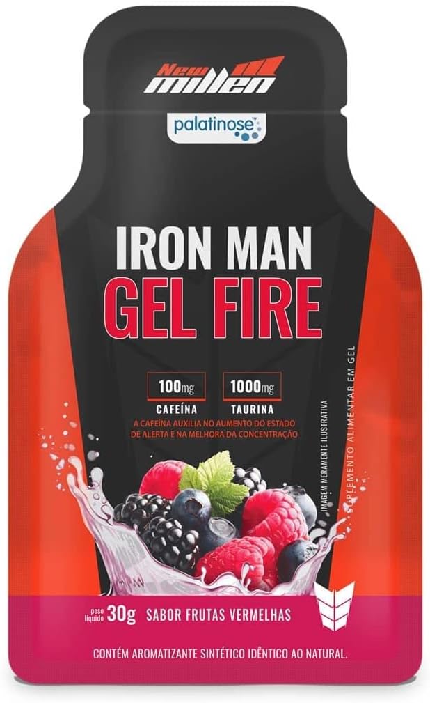 Iron Man Gel Fire com 10 Unidades 2