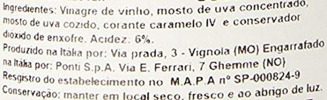Vinagre Balsâmico di Modena Ponti Classic 3