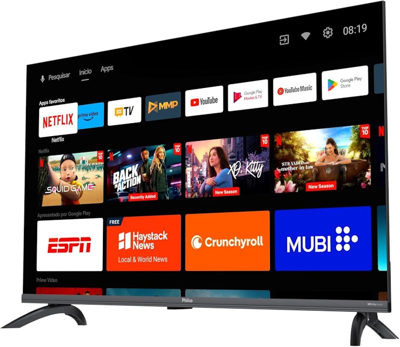 Smart TV 40" Philco LED Full HD Android 11 HDR10 P40SAA 4