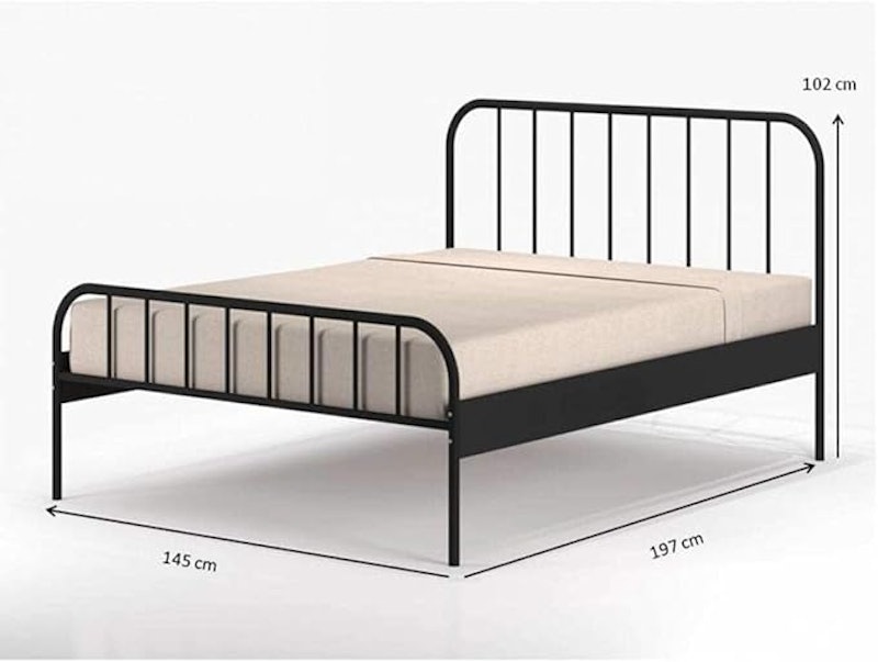 Cama Tubular Casal Julia 3
