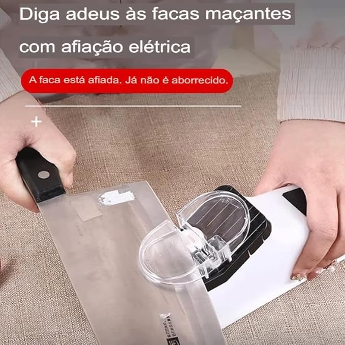 Afiador Elétrico de Facas e Tesouras Globalmix 2