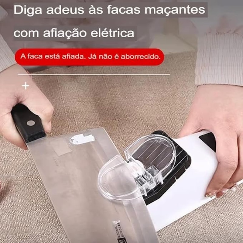 Afiador Elétrico de Facas e Tesouras Globalmix 2