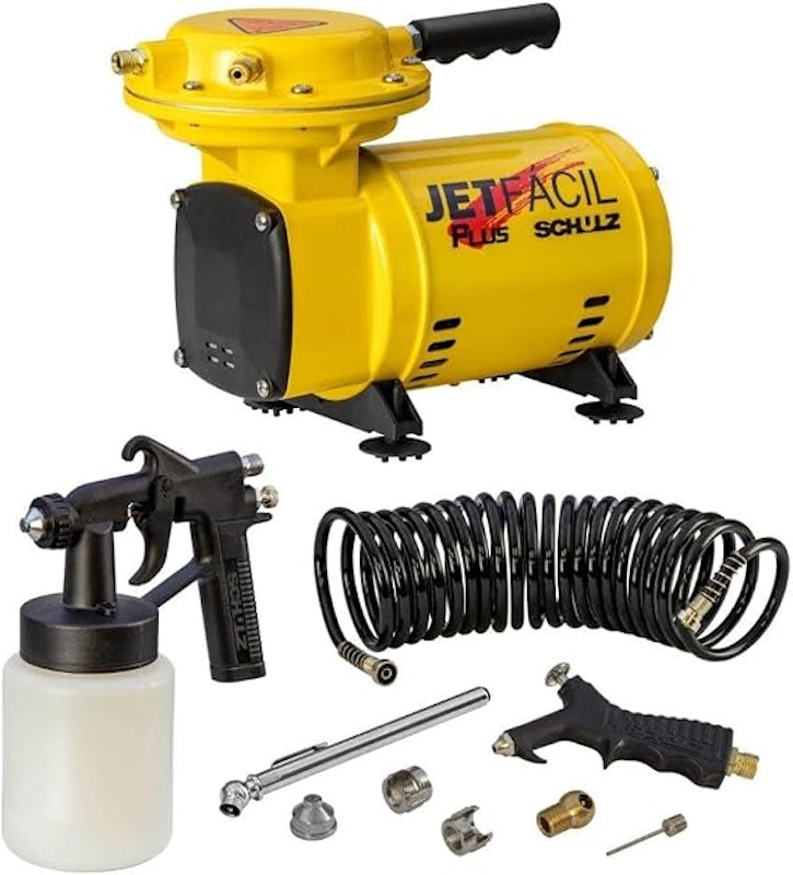 Motocompressor de Ar Direto Jet Fácil Plus c/ Acessórios 1
