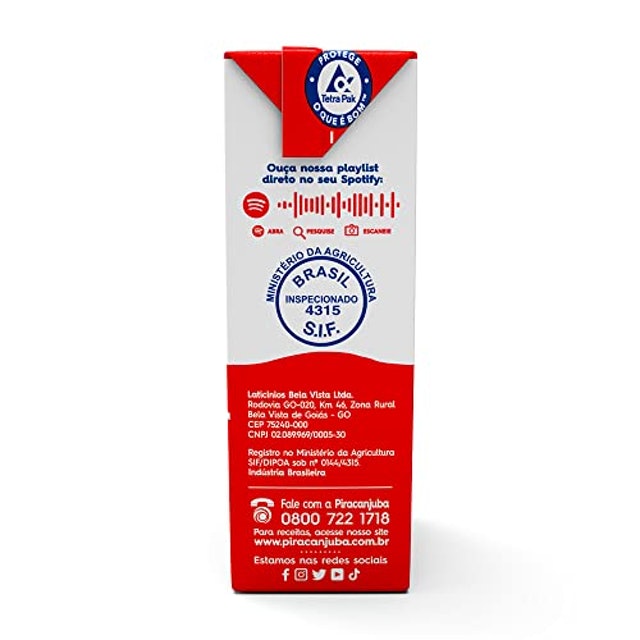 Leite Condensado Semidesnatado Piracanjuba 395g 2