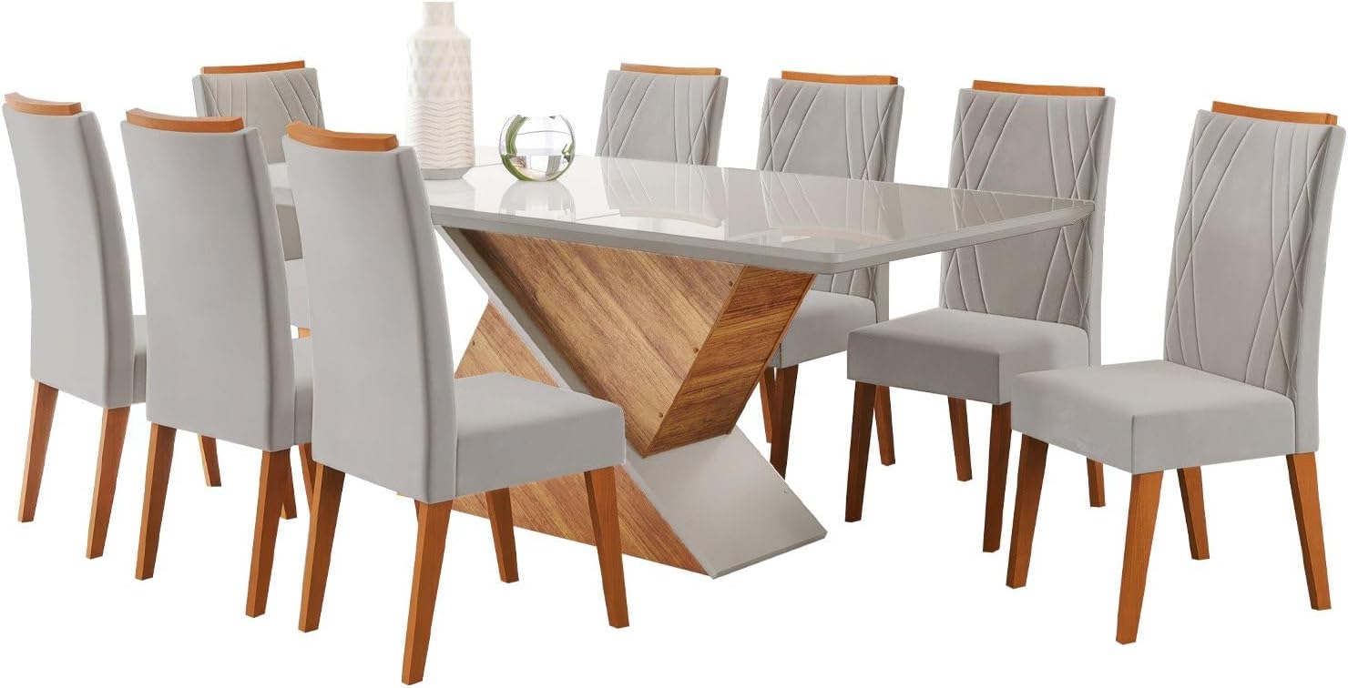 Mesa de Jantar Retangular Pipa 1