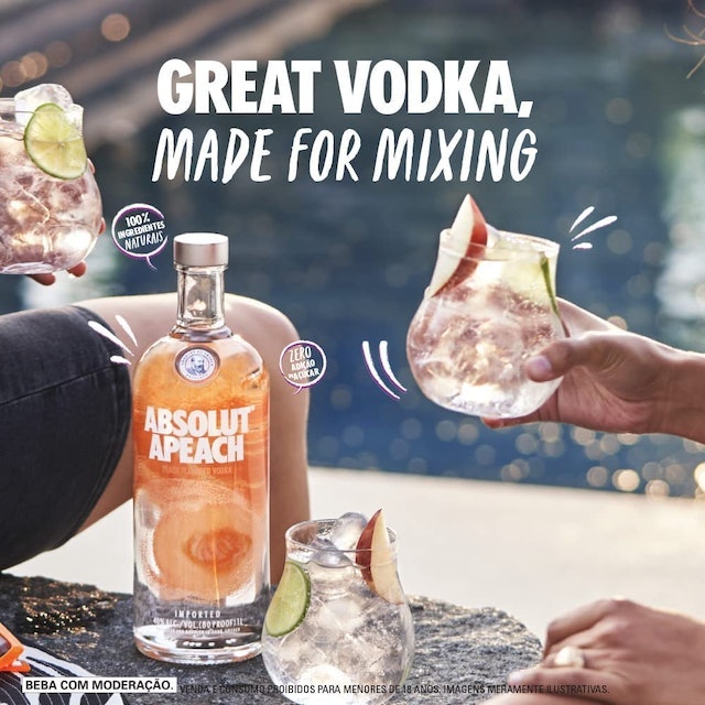 Vodka Absolut Apeach 5