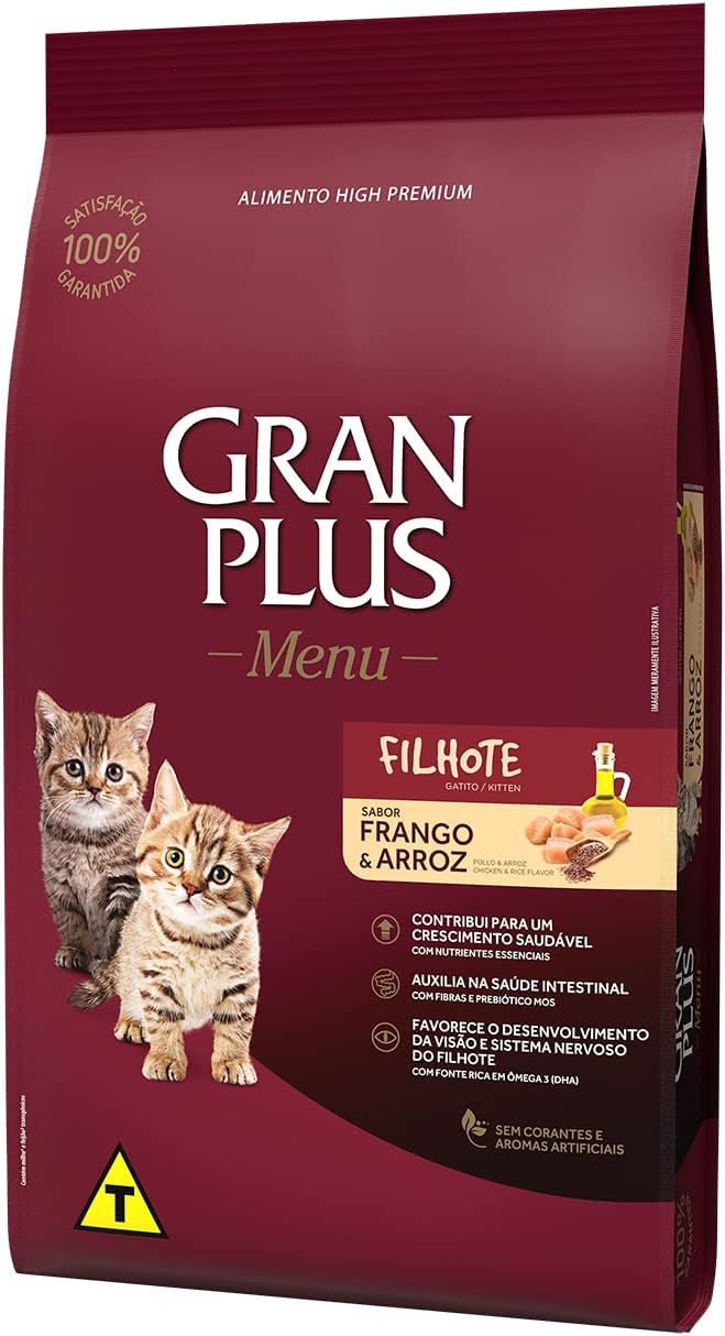 Menu Gato Filhote Frango & Arroz 2
