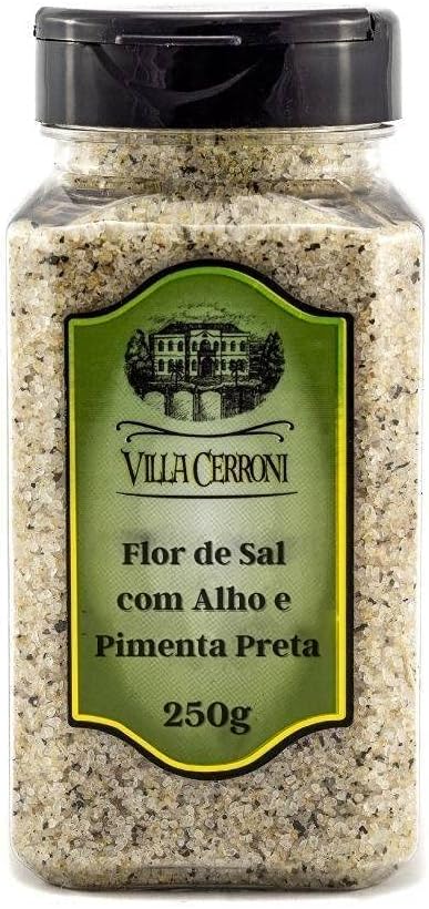 Flor de Sal com Alho e Pimenta Preta 1