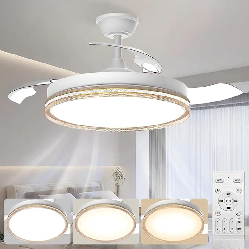 Ventilador de Teto Retrátil 106 cm 5
