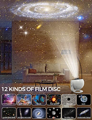 Projetor de Estrelas de Galáxia 12 em 1 5
