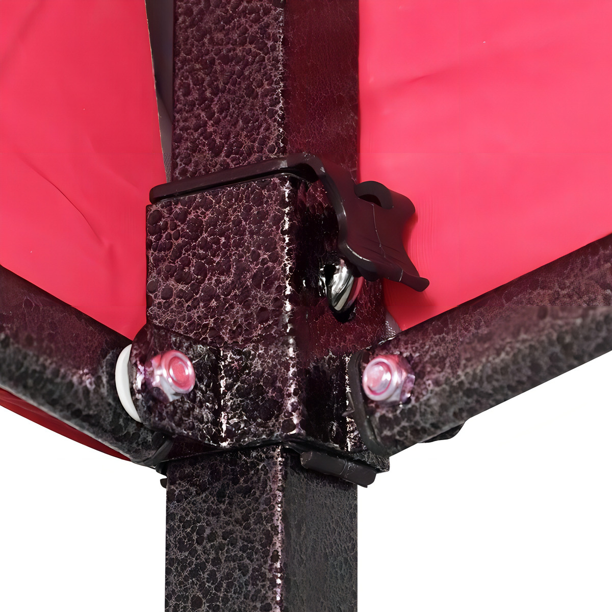 Tenda Gazebo Dobrável Pagoda 3 x 3 m Vermelha Bel 3