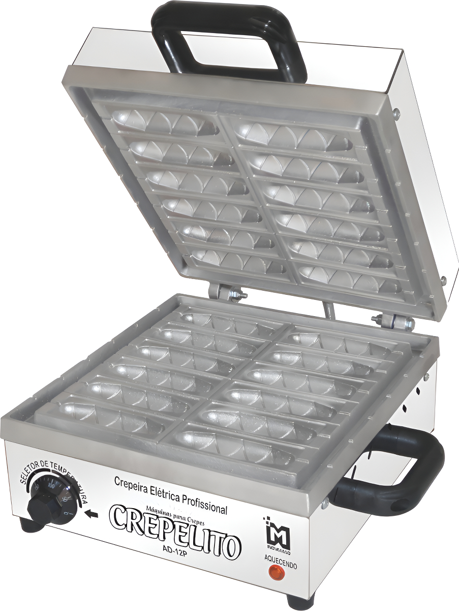 Máquina de Crepe 12 Cavidades 1