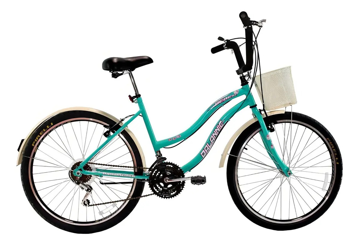 Bicicleta Aro 26 Beach Retro Feminina Dalannio Bike 1