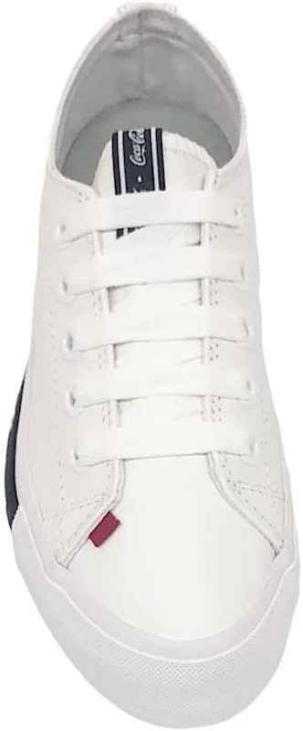 Tênis Coca-Cola Shoes Daytona Plataforma Leather Branco 3