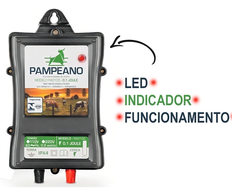 Eletrificador de Cerca PA0100 4
