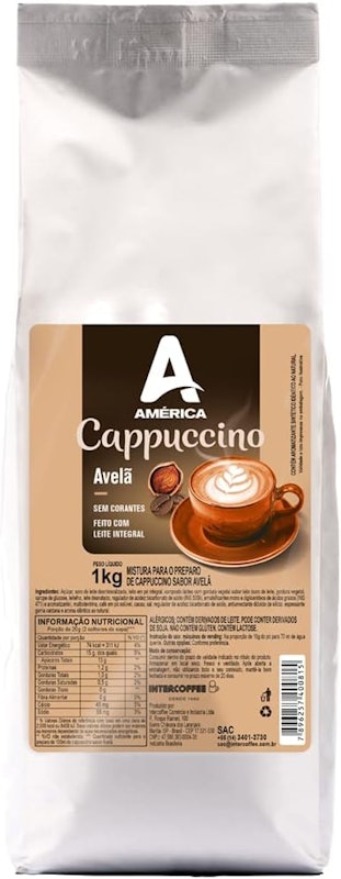 Cappuccino América Avelã 1 kg 1