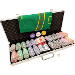 Maleta de Poker 500 Fichas