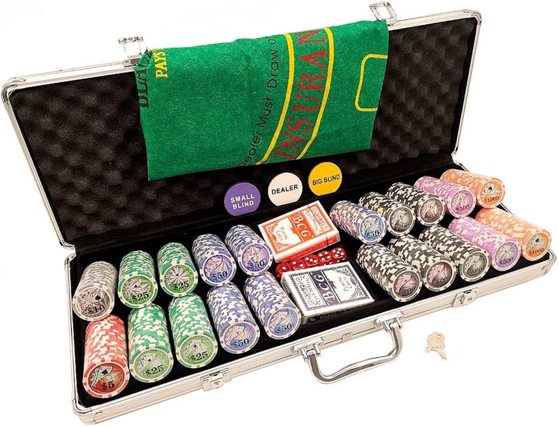 Maleta de Poker 500 Fichas 1