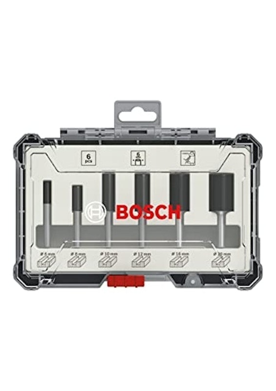 Jogo de Fresas para Tupia Bosch 6 Peças 1