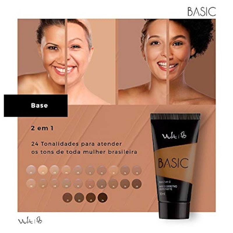 Base Líquida Vult Basic 2 em 1 (cor 24) 4