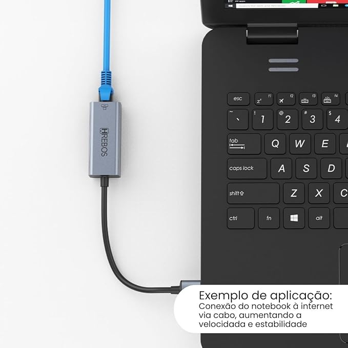 Adaptador Ethernet USB para Gigabit 5