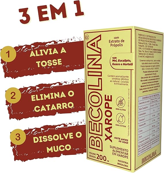 Becolina Xarope 200 ml 4