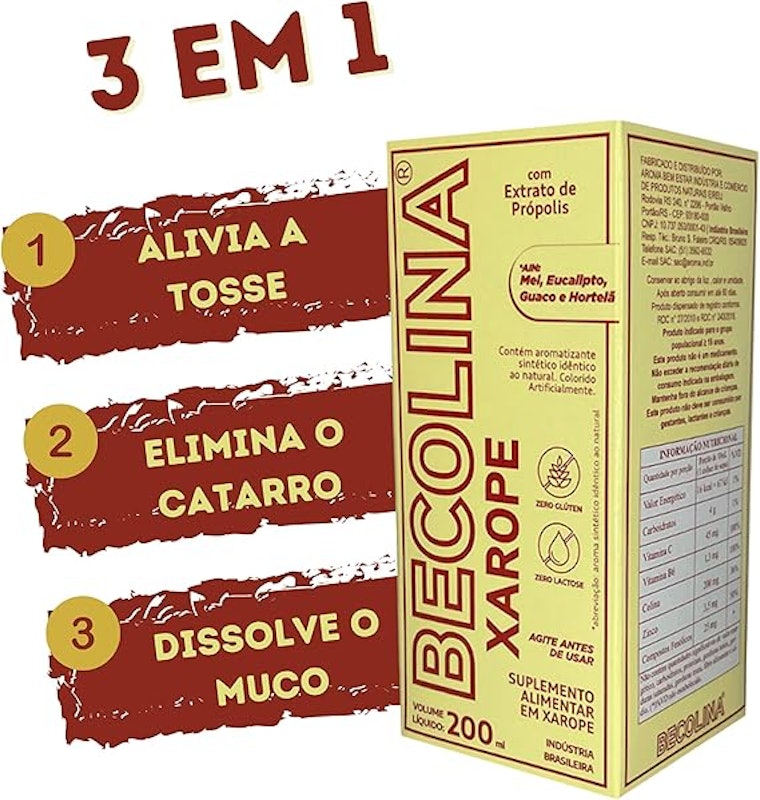 Becolina Xarope 200 ml 4