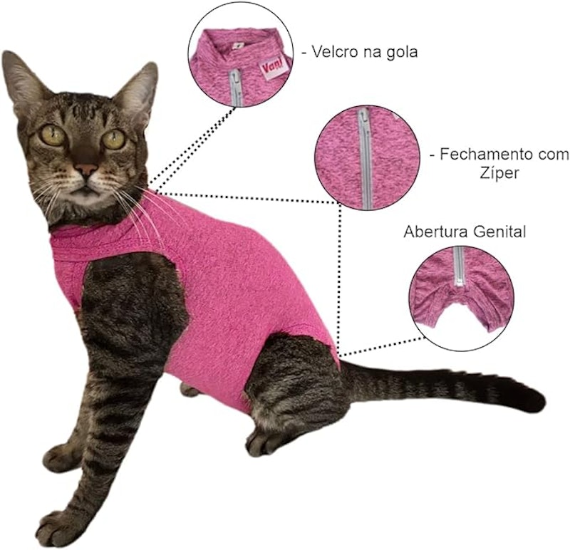Roupa Cirúrgica Gato Unissex Dry Fit 2
