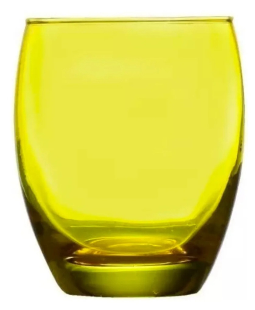 Jogo de 6 Copos de Vidro Colorido 400 ml 3