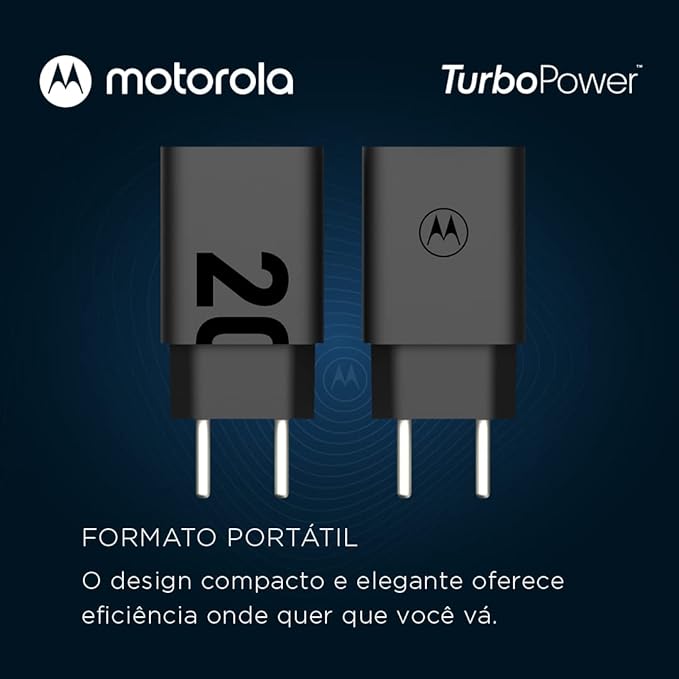 Carregador de Tomada Motorola Turbo Power 20 W 5