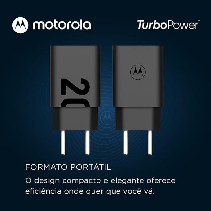 Carregador de Tomada Motorola Turbo Power 20 W 5