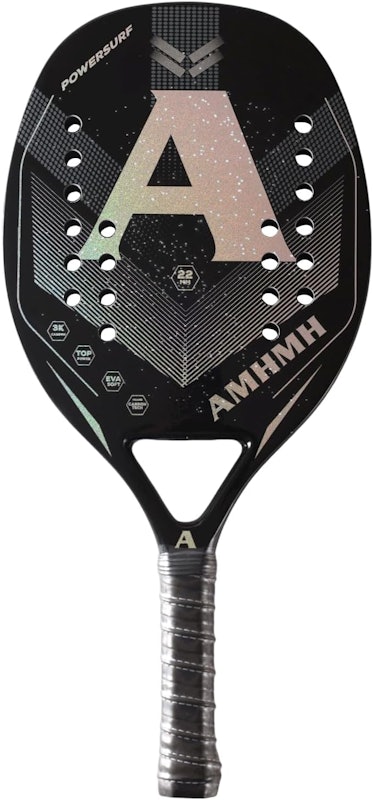 Raquete de Beach Tennis Profissional de Fibra de Carbono 3K e Bolsa 2