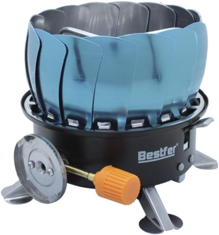Fogareiro Portátil Para-Brisa Bestfer 3