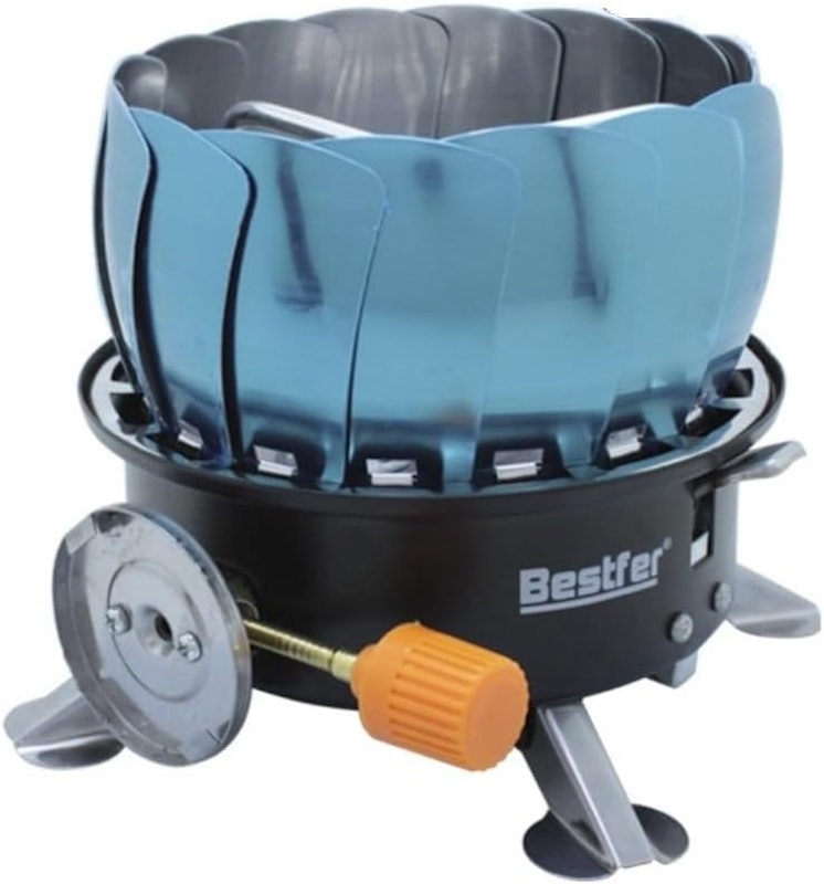 Fogareiro Portátil Para-Brisa Bestfer 3