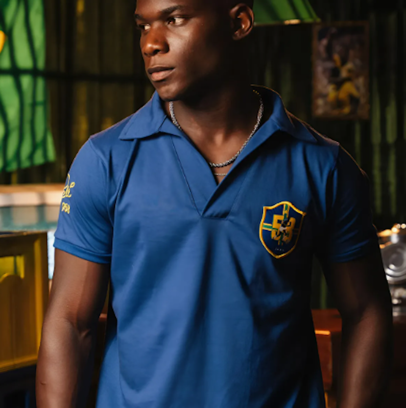 Camisa Brasil Pelé 1958 Masculina 1
