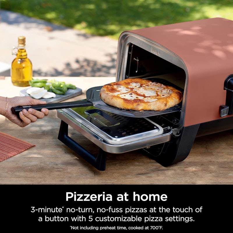 Forno Elétrico Portátil Externo para Pizza 8 em 1 de Alta Temperatura 3