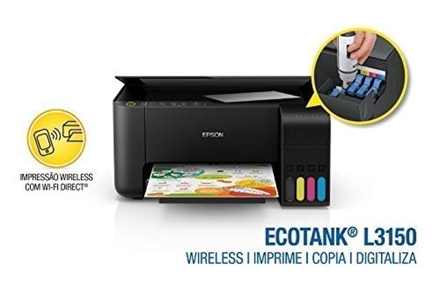Impressora Epson Multifuncional EcoTank L3150 Foto 2
