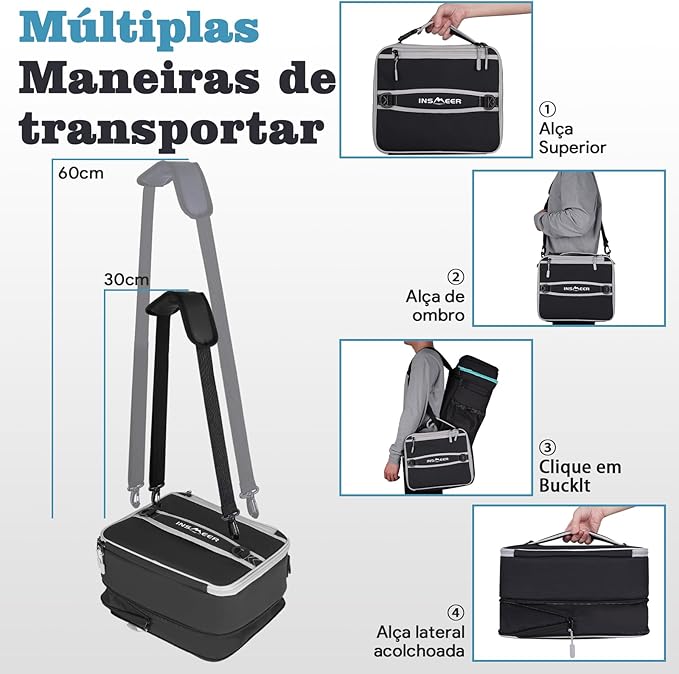 Bolsa Térmica Marmita Expansível  2