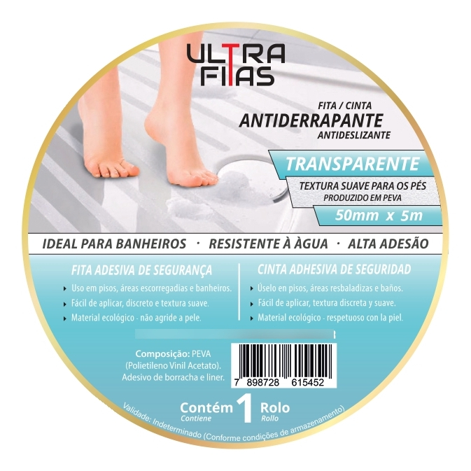 Fita Antiderrapante PEVA Ultra Fitas 4