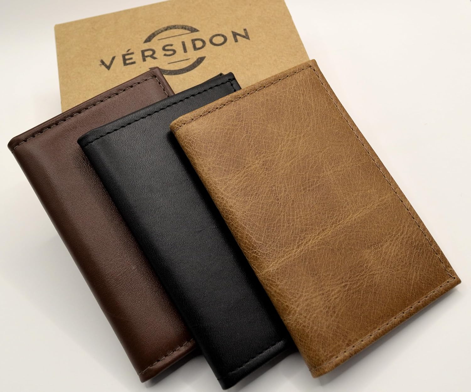 Carteira Masculina Couro Legítimo Slim 4