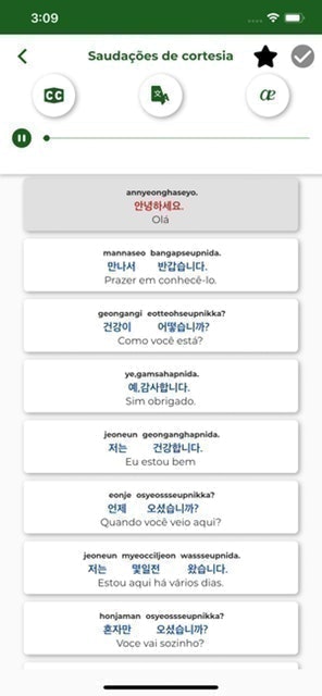 Aprenda Coreano 3