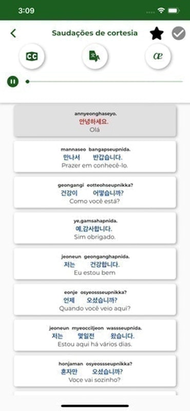 Aprenda Coreano 3