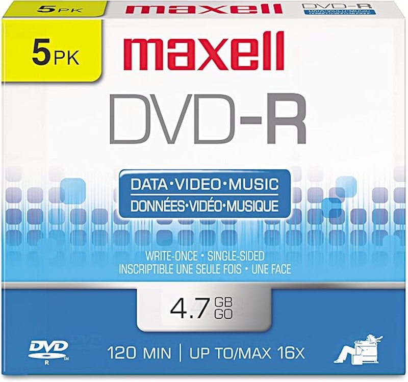 DVD-R 4.7 GB 16x Pacote com 5 1