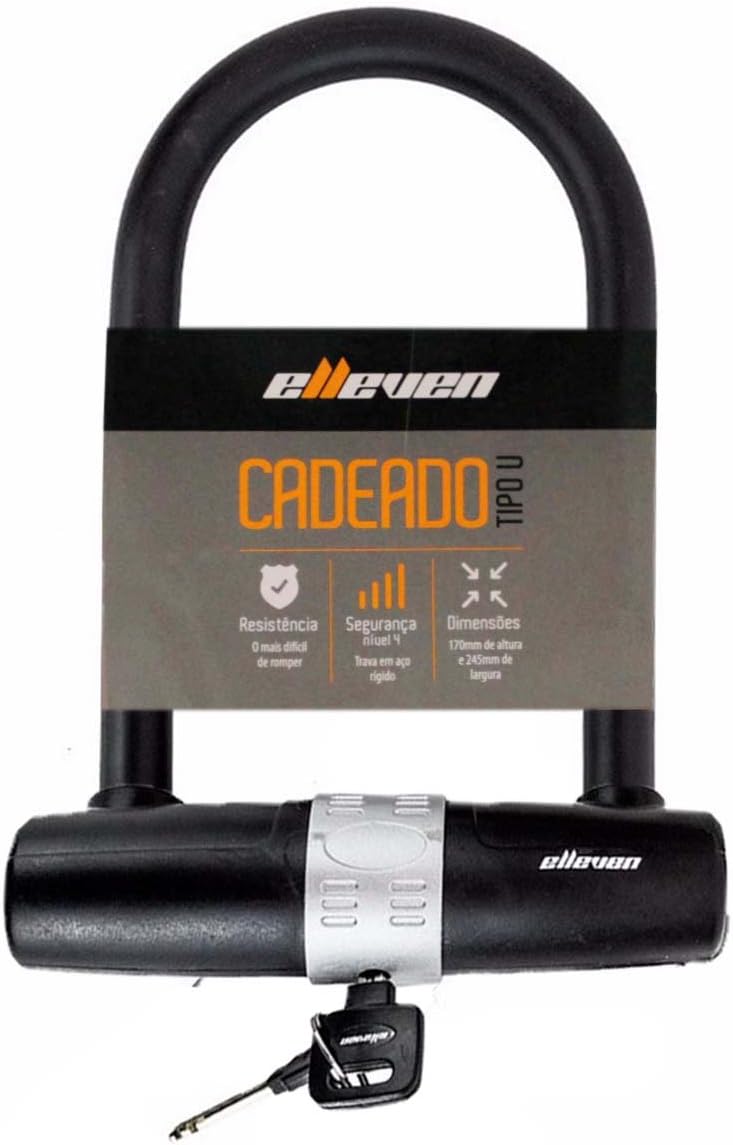 Trava de Moto U-Lock Elleven 2