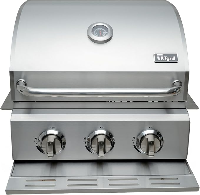 Churrasqueira a Gás em Inox 3 Queimadores Modelo Supreme 1